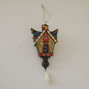 Four Calling Birds Christmas Ornament Folk Art‎ Costco Kirkland